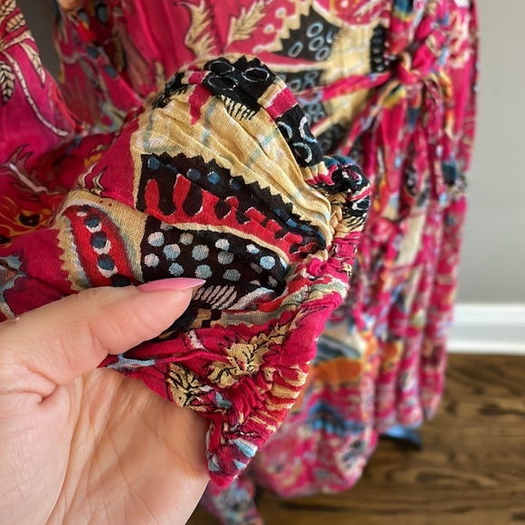 RAJ Made in India vintage dress 100% cotton - Picture 5 of 12